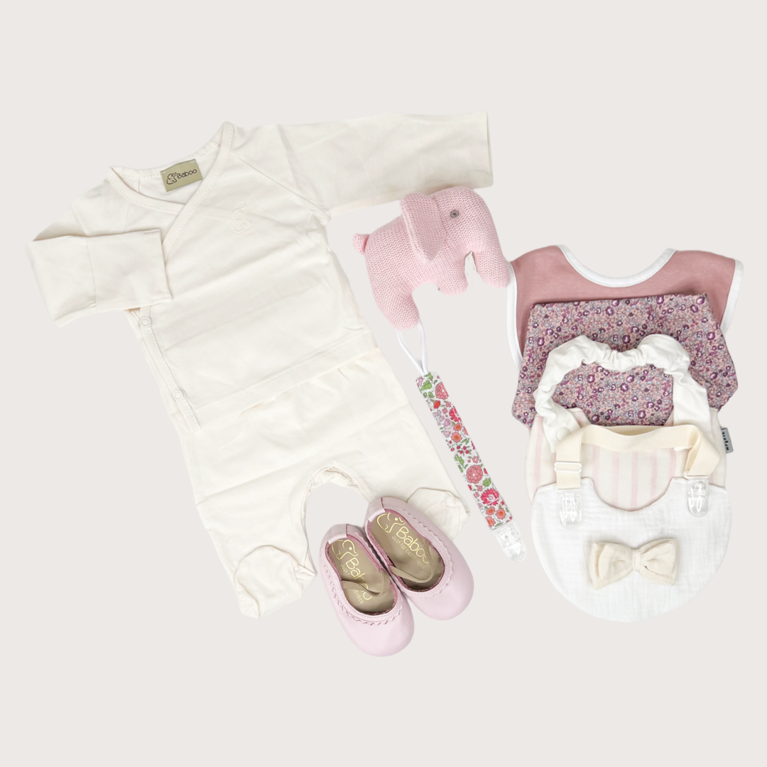 Pink & White Essentials Set